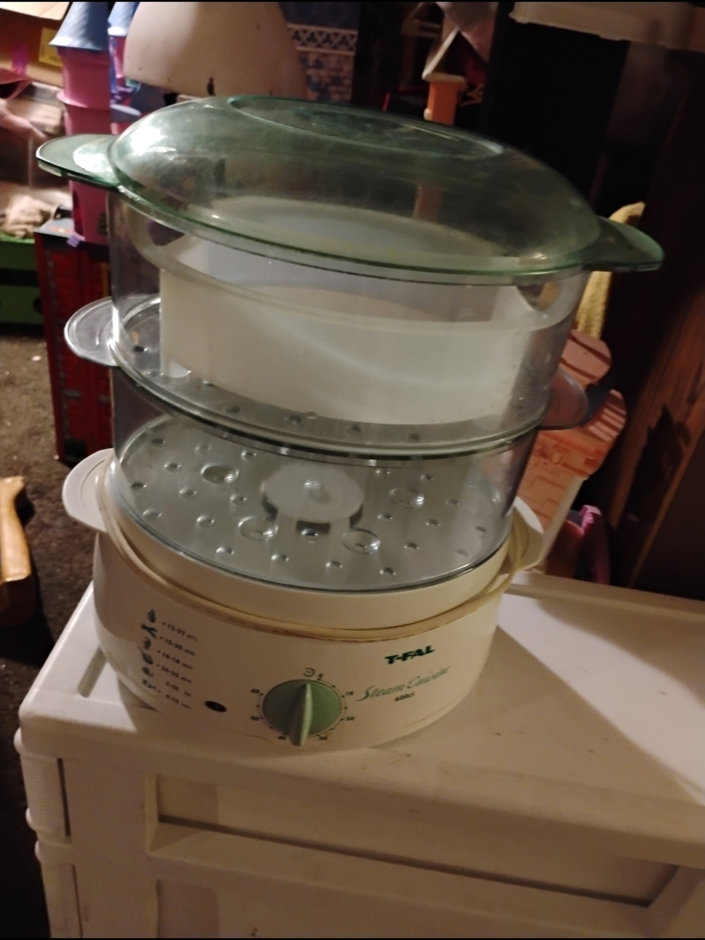 Tfal Green 3-Tier Food Steamer
